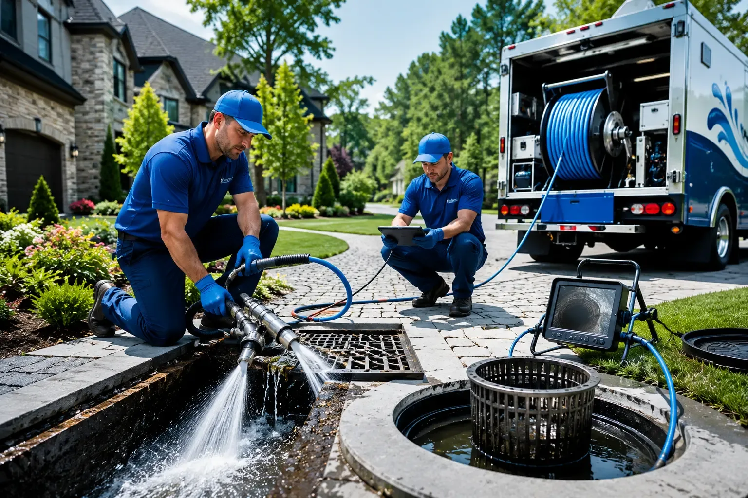 Local outdoor drain cleaning professionals in Evans City, PA